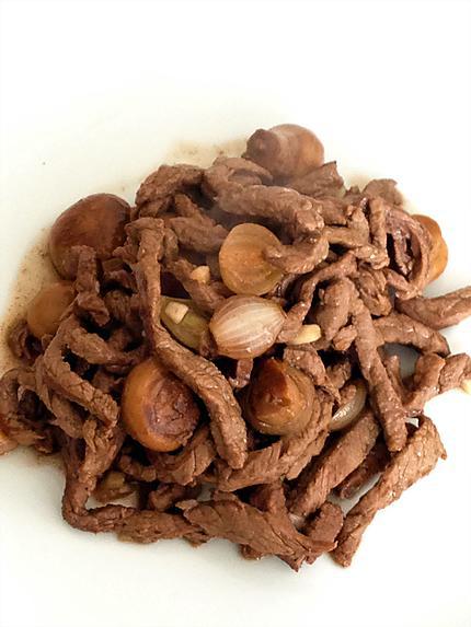 Emincé de Bœuf